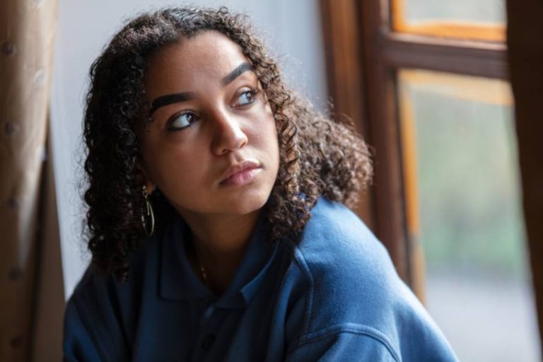beautiful mixed race african american girl
